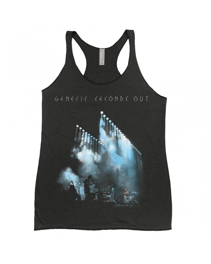 Genesis Ladies' Tank Top | Seconds Out Album Image Shirt $11.58 Shirts