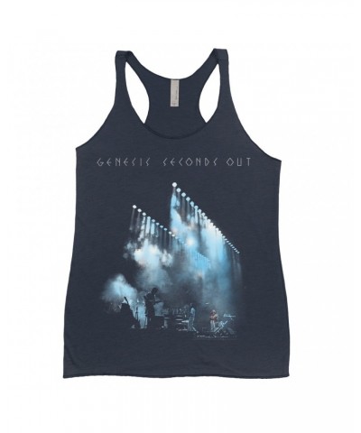 Genesis Ladies' Tank Top | Seconds Out Album Image Shirt $11.58 Shirts