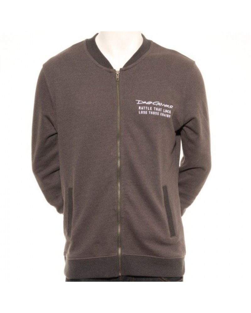 David Gilmour Rattle That Lock Zip Up Track Jacket $28.75 Outerwear