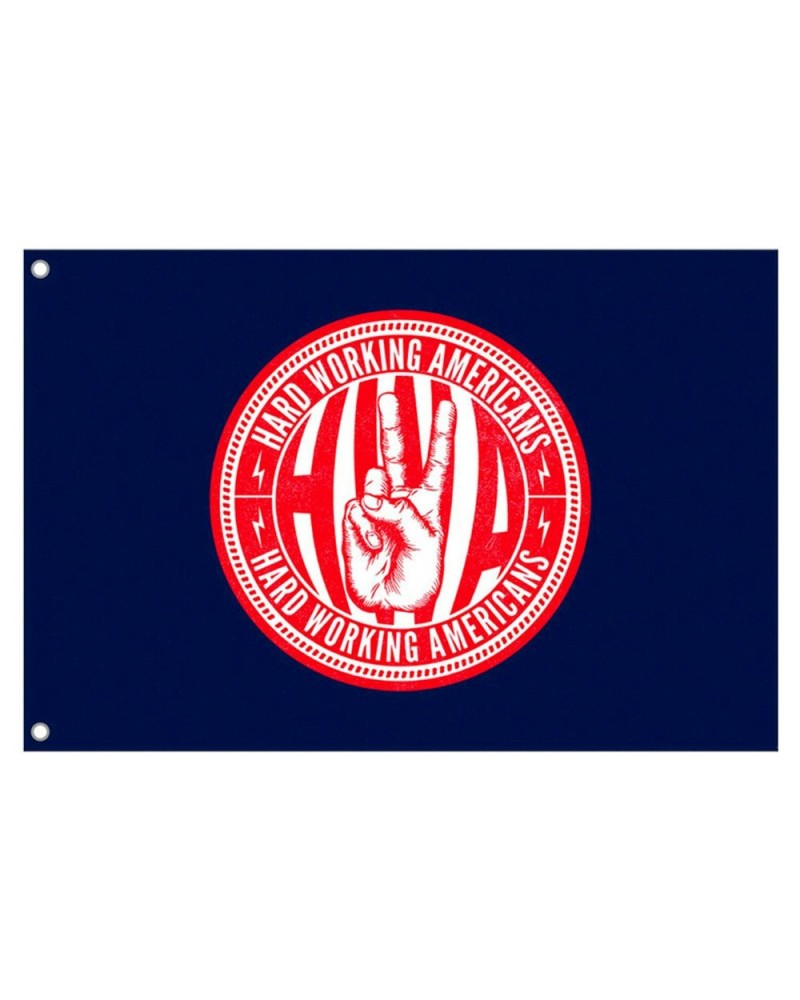 Hard Working Americans HWA Union Logo Flag $5.94 Decor