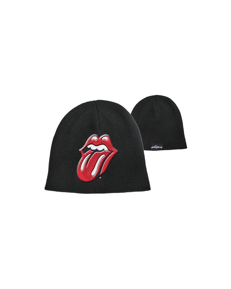 The Rolling Stones Beanie Hat - Rolling Stones Tongue JD Húfa $16.03 Hats