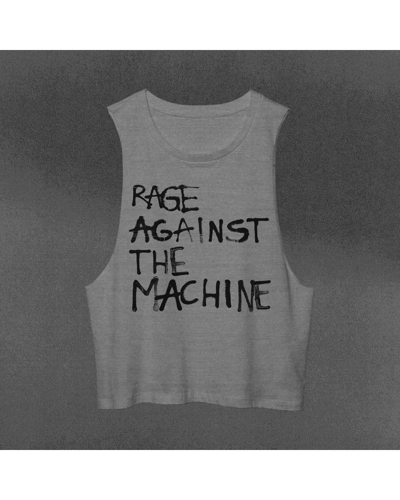 Rage Against The Machine Scrawl Womens Tank $12.00 Shirts