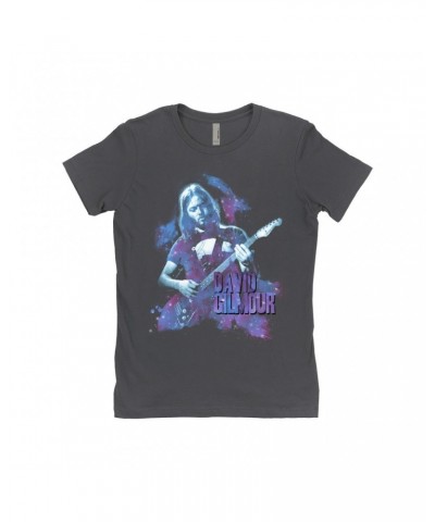 David Gilmour Ladies' Boyfriend T-Shirt | Out In Outer Space Shirt $9.98 Shirts