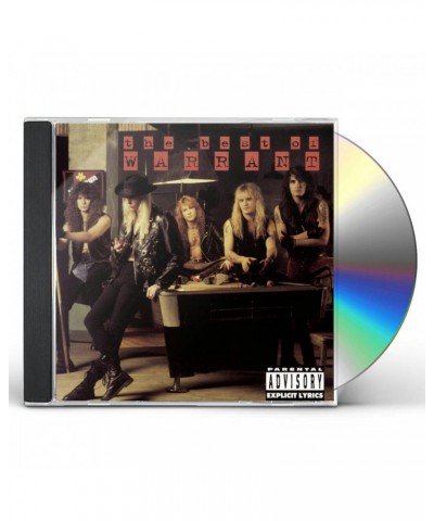 Warrant BEST OF CD $4.41 CD