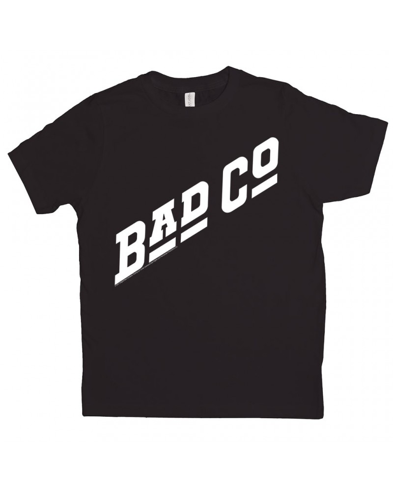 Bad Company Kids T-Shirt | Classic Logo White Kids Shirt $11.48 Kids