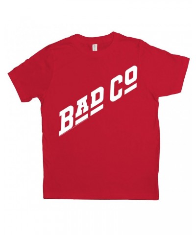 Bad Company Kids T-Shirt | Classic Logo White Kids Shirt $11.48 Kids