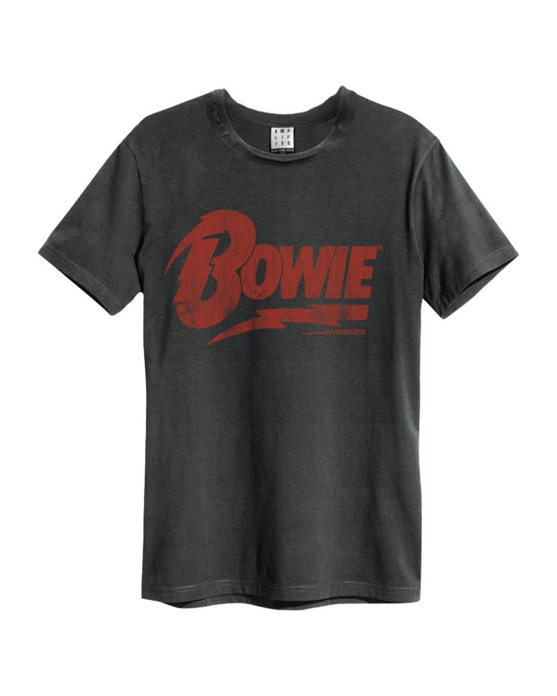 David Bowie T Shirt - Logo Amplified Vintage $11.83 Shirts