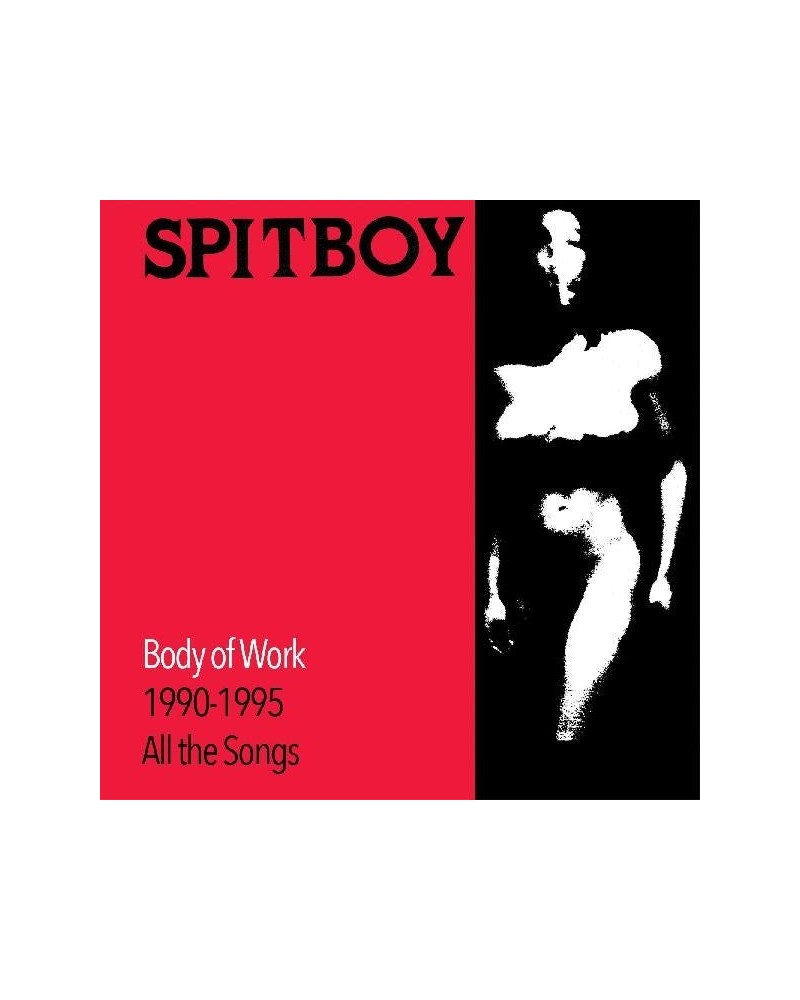 Spitboy BODY OF WORK (RED & BLACK MARBLE VINYL/2LP/DL CARD) Vinyl Record $10.94 Vinyl