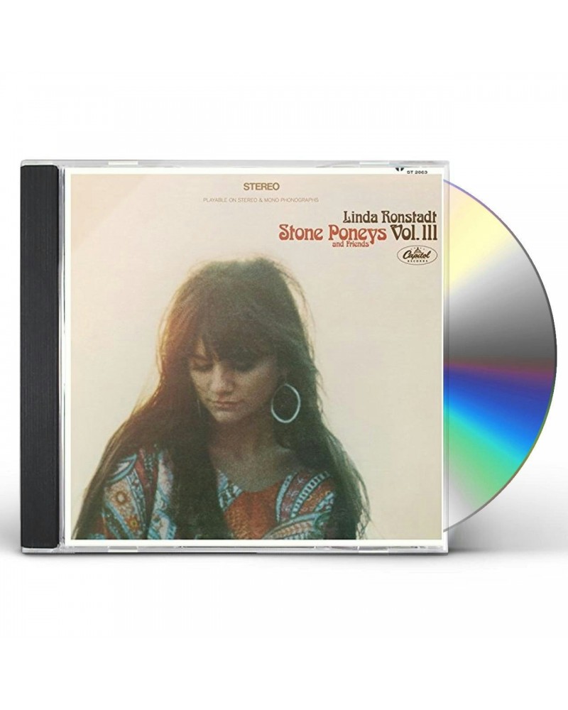 Linda Ronstadt STONE PONEYS & FRIENDS VOL 3 CD $14.39 CD