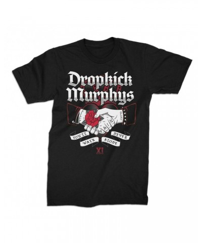 Dropkick Murphys Walk Alone Handshake Tee (Black) $10.92 Shirts