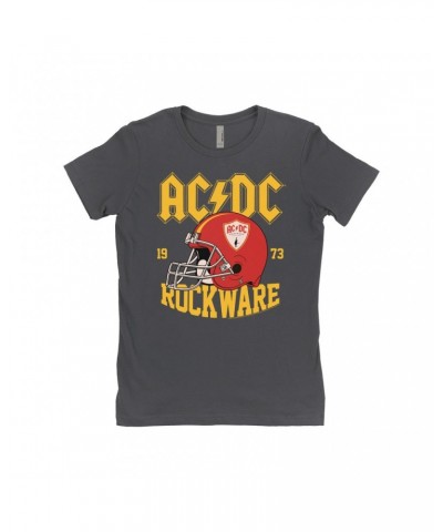 AC/DC Ladies' Boyfriend T-Shirt | Rockware 73 Football Shirt $8.98 Shirts