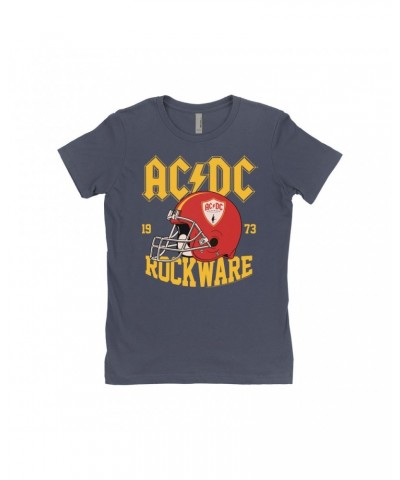 AC/DC Ladies' Boyfriend T-Shirt | Rockware 73 Football Shirt $8.98 Shirts