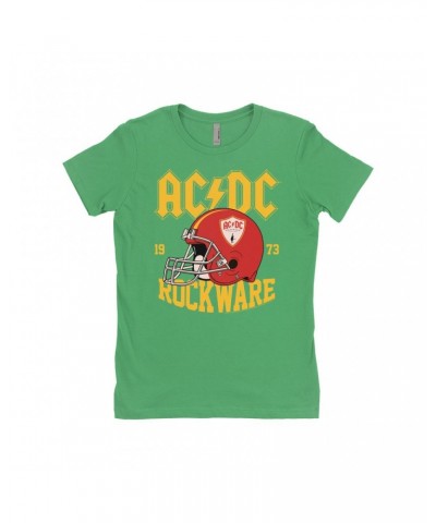 AC/DC Ladies' Boyfriend T-Shirt | Rockware 73 Football Shirt $8.98 Shirts