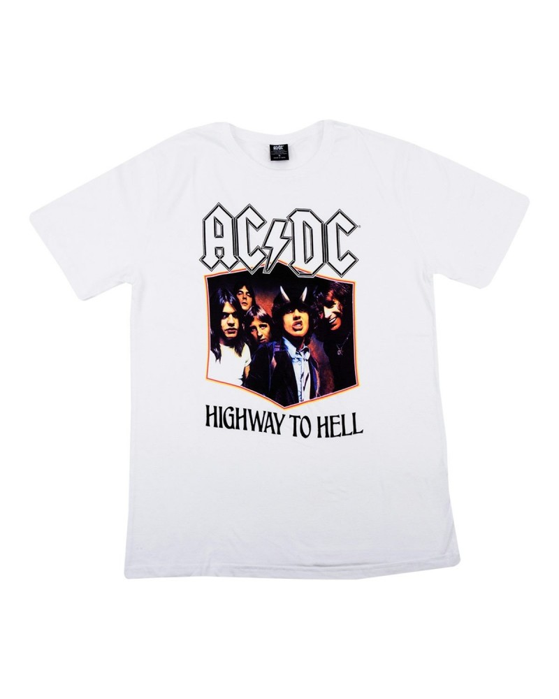 AC/DC Highway to Hell White T-shirt $11.75 Shirts