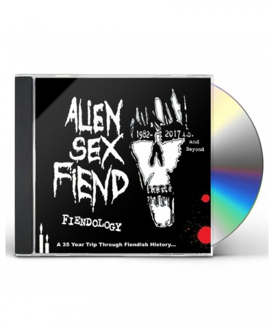 Alien Sex Fiend FIENDOLOGY: 35 YEAR TRIP THROUGH FIENDISH HISTORY CD $12.25 CD