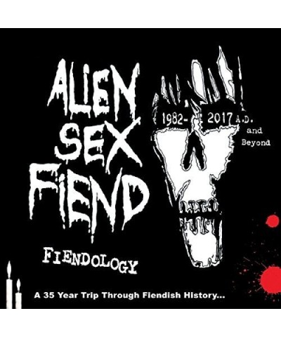 Alien Sex Fiend FIENDOLOGY: 35 YEAR TRIP THROUGH FIENDISH HISTORY CD $12.25 CD