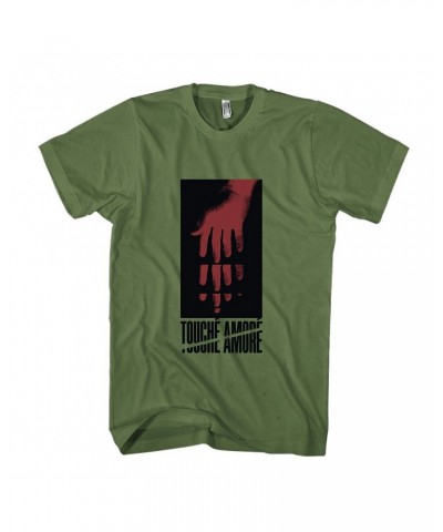 Touché Amoré Hand Reach Tee (Army Green) $9.18 Shirts