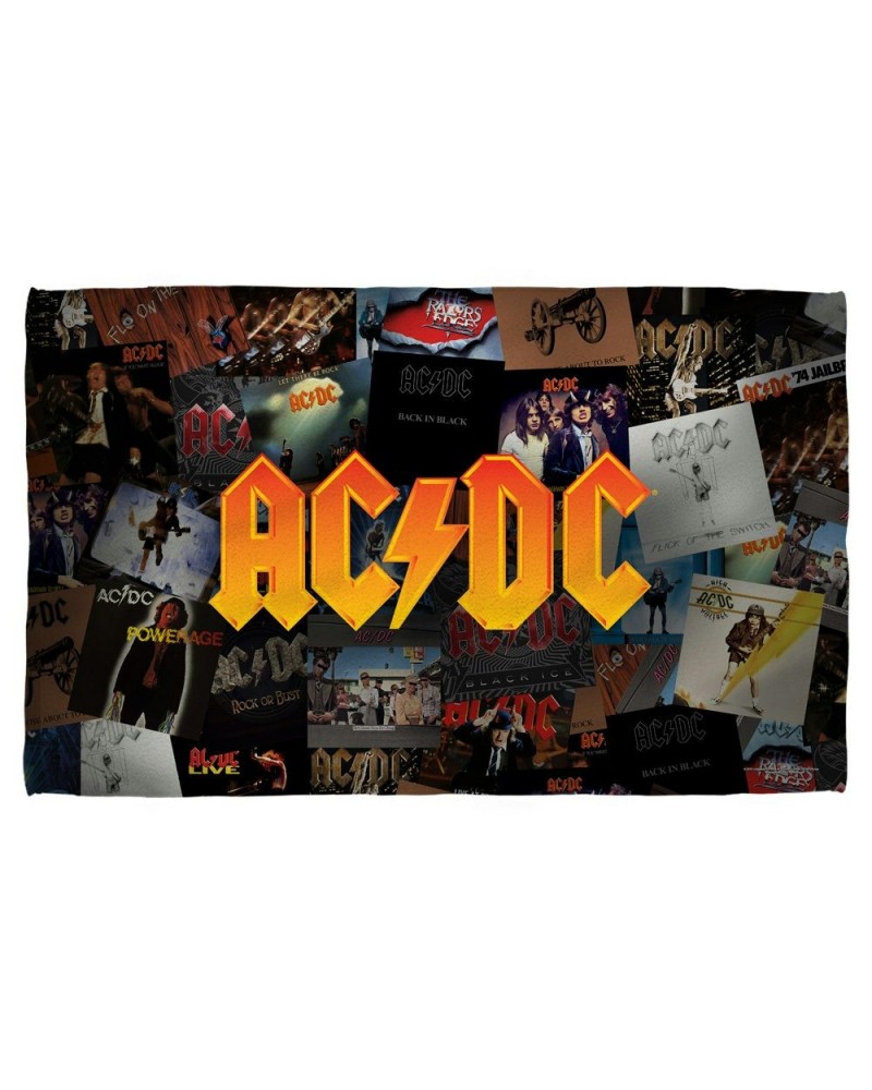 AC/DC Albums Beach Towel [30 X 60] $13.20 Towels