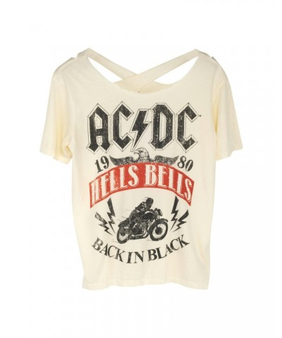 AC/DC "Hells Bells/Back in Black" White T-Shirt $10.41 Shirts