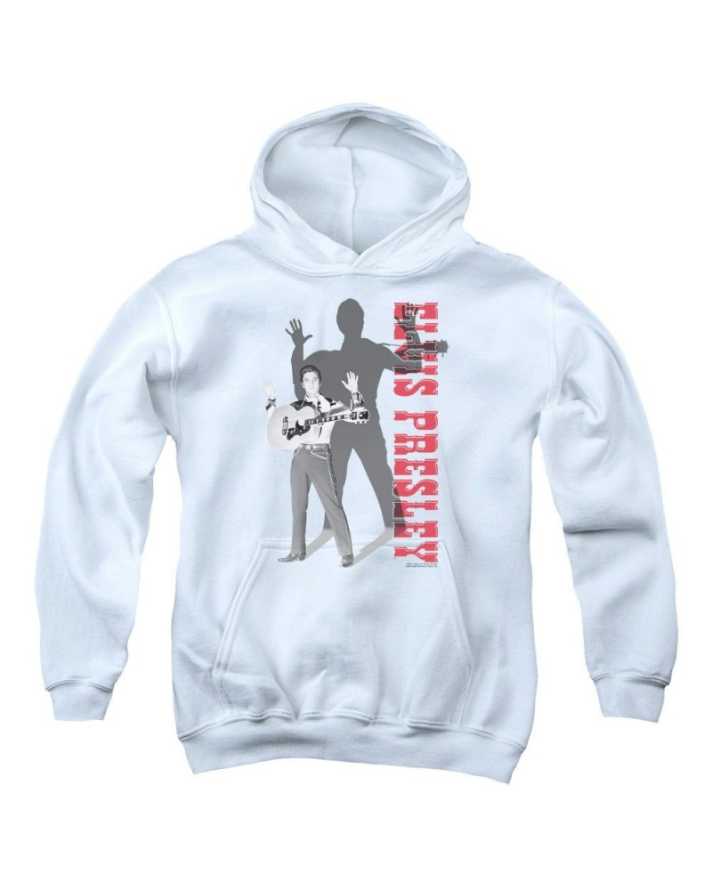 Elvis Presley Youth Hoodie | LOOK NO HANDS Pull-Over Sweatshirt $10.44 Sweatshirts