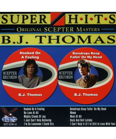 B.J. Thomas SUPER HITS CD $3.56 CD