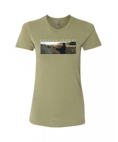 Jackson Browne Solo Acoustic Vol 2 (Singing To The Cows) Album Ladies Shirt $9.25 Shirts