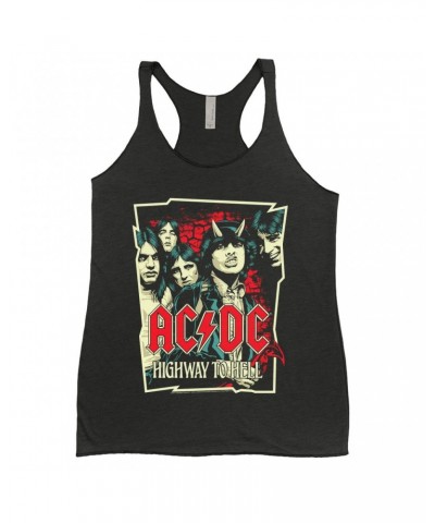 AC/DC Ladies' Tank Top | Highway To Hell Red Design Shirt $13.32 Shirts