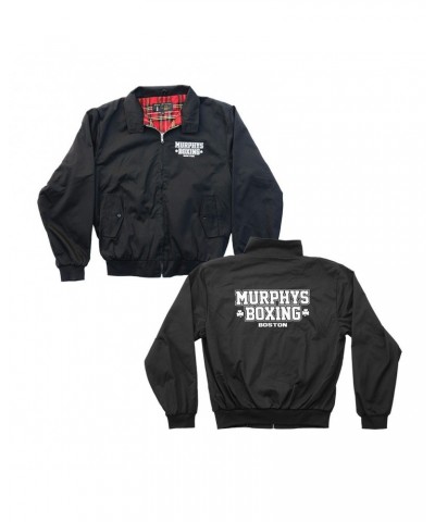 Dropkick Murphys Embroidered Murphys Boxing Jacket (Black) $52.41 Outerwear