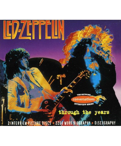 Led Zeppelin THROUGH THE YEARS-INTERVIEWS BIOGRAPHY CD $6.72 CD