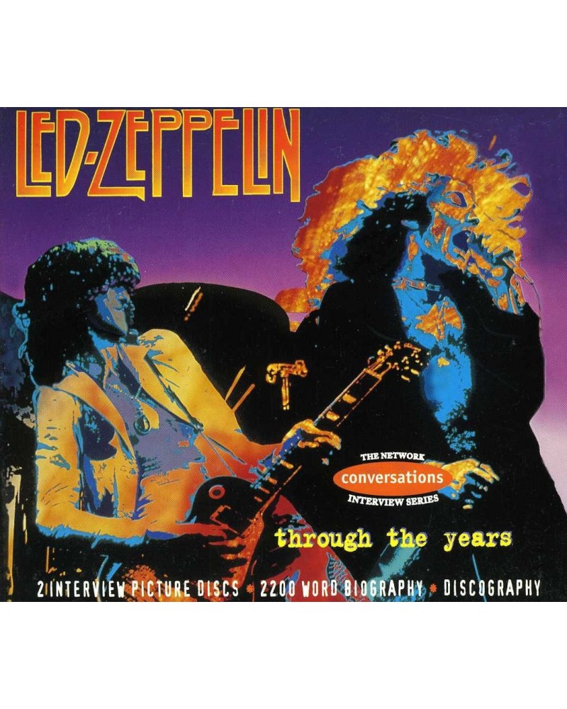 Led Zeppelin THROUGH THE YEARS-INTERVIEWS BIOGRAPHY CD $6.72 CD