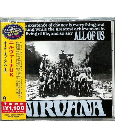 Nirvana ALL OF US CD $5.40 CD