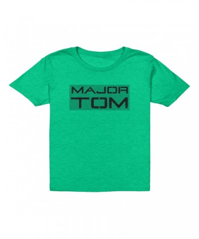 David Bowie Kids T-Shirt | Major Tom Distressed Kids T-Shirt $9.23 Kids