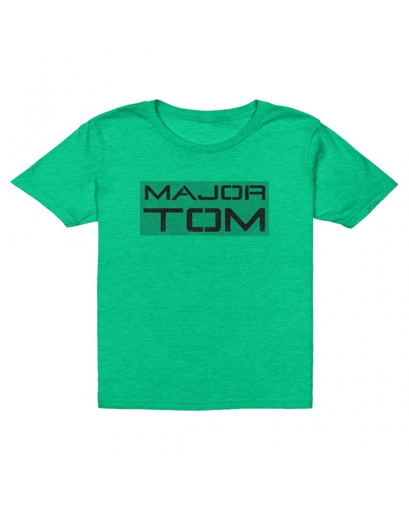 David Bowie Kids T-Shirt | Major Tom Distressed Kids T-Shirt $9.23 Kids