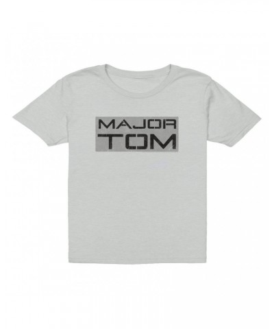 David Bowie Kids T-Shirt | Major Tom Distressed Kids T-Shirt $9.23 Kids