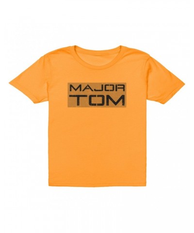 David Bowie Kids T-Shirt | Major Tom Distressed Kids T-Shirt $9.23 Kids