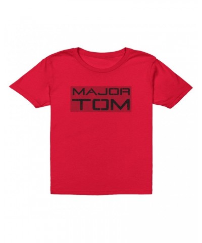 David Bowie Kids T-Shirt | Major Tom Distressed Kids T-Shirt $9.23 Kids