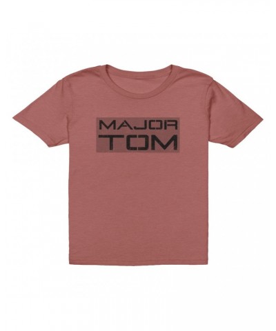 David Bowie Kids T-Shirt | Major Tom Distressed Kids T-Shirt $9.23 Kids