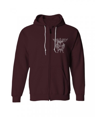 Bon Jovi 2020 Stars & Stripes Maroon Hoodie $19.80 Sweatshirts