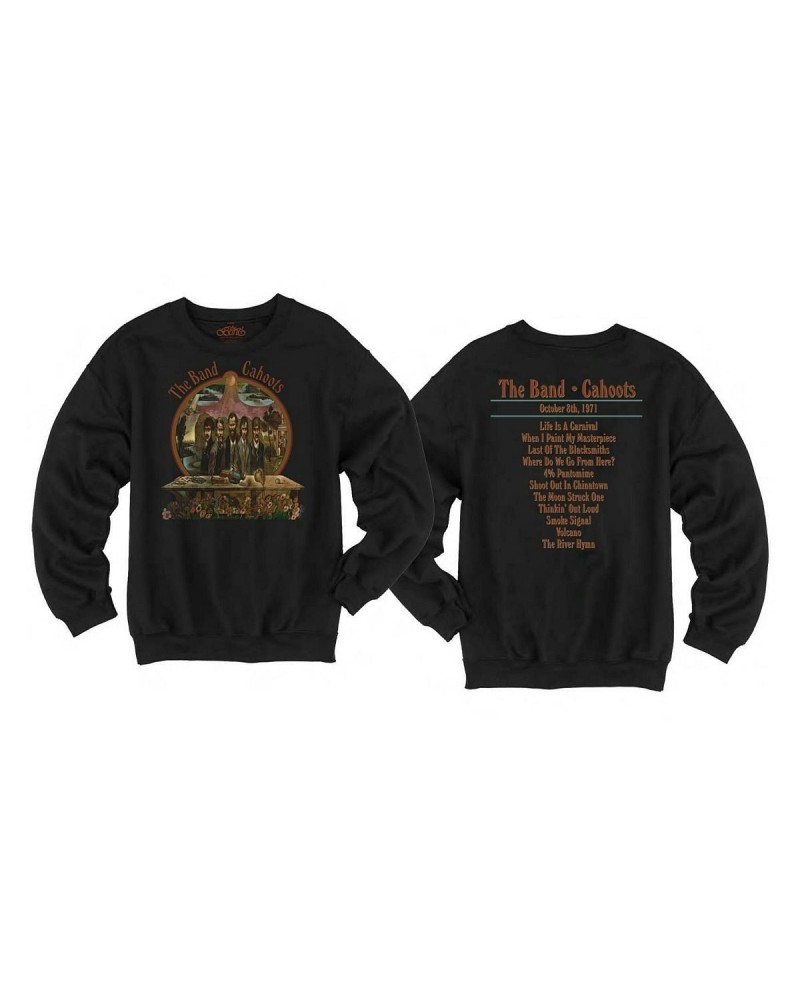 The Band Cahoots 50th Anniversary Black Or Grey Crewneck Sweatshirt $19.50 Sweatshirts