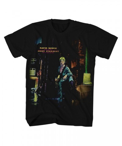 David Bowie T-Shirt | Ziggy Stardust Album Art Shirt $3.36 Shirts