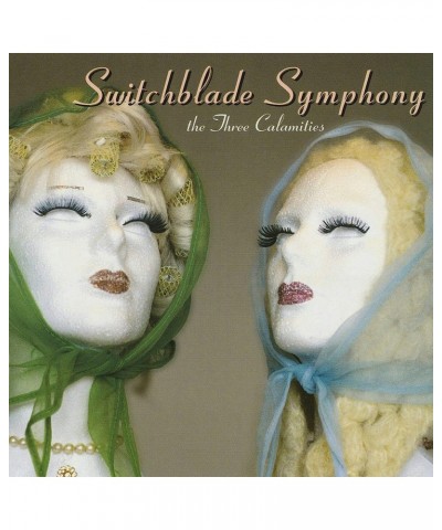 Switchblade Symphony The Three Calamities (Green/Blue Split) Vinyl Record $13.00 Vinyl