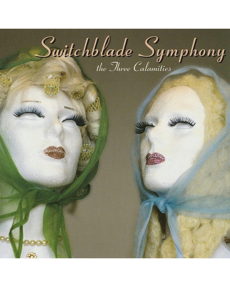 Switchblade Symphony The Three Calamities (Green/Blue Split) Vinyl Record $13.00 Vinyl