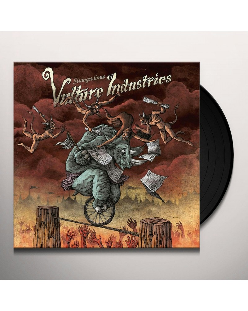 Vulture Industries Stranger Times Vinyl Record $10.00 Vinyl