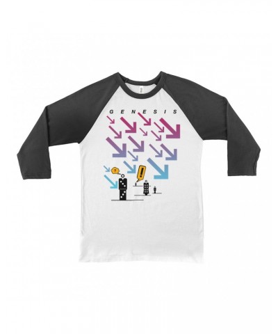 Genesis 3/4 Sleeve Baseball Tee | Live In Concert 1986 Tour Shirt $13.78 Shirts