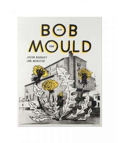 Bob Mould 2014 Tour Poster $11.25 Decor