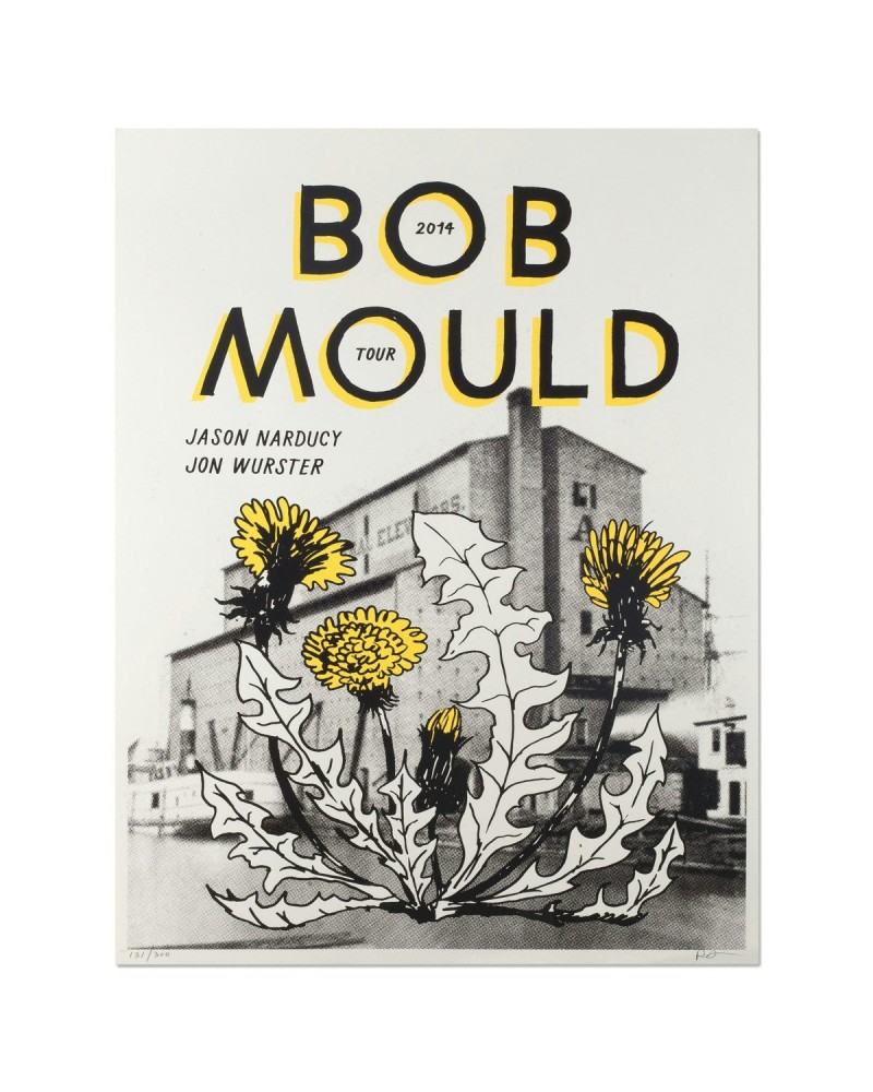 Bob Mould 2014 Tour Poster $11.25 Decor