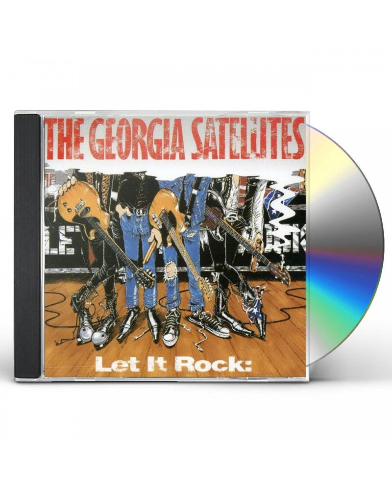 The Georgia Satellites LET IT ROCK: BEST OF CD $3.30 CD