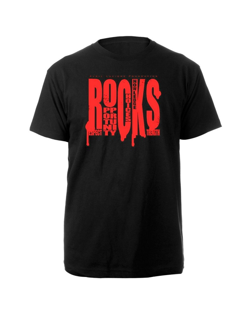 Avril Lavigne R.O.C.K.S Unisex Tee $10.73 Shirts