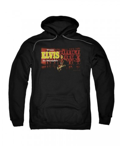 Elvis Presley Hoodie | FROM ELVIS IN MEMPHIS Pull-Over Sweatshirt $12.48 Sweatshirts