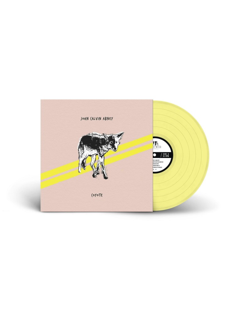 John Calvin Abney Coyote 12"LP (Yellow vinyl) $6.20 Vinyl